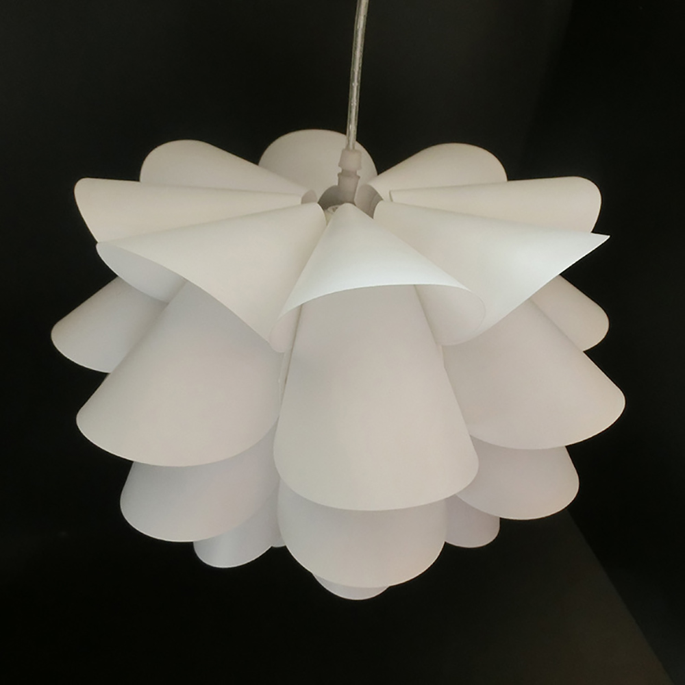 Five-Layer Modern Lotus Flower Screen Lamp For Ceiling Pendant Light Shade Cover Home Office Hotel Bar Decoration