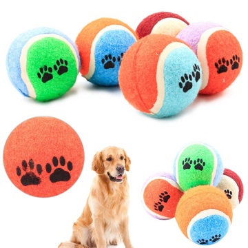 Training Tennis Ball Dog Practice Ball Durable School Club Competition Exercises Pet Chew Toy Sports Tournament Toy Supplies
