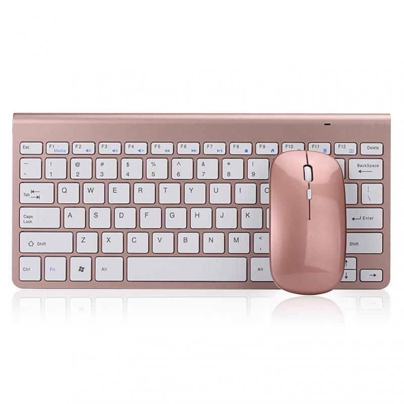 K118S 2.4G Wireless Silent Keyboard And Mouse Mini Multimedia Full-size Keyboard Mouse Combo Set For Notebook Laptop Desktop PC
