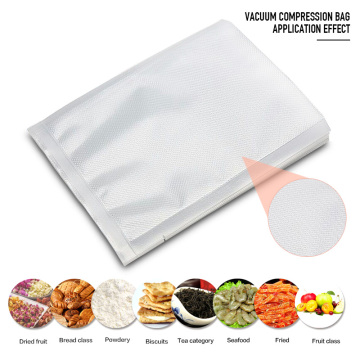 Household Food Vacuum Sealer Bags Packaging Machine Vacuum Packer Storage One Side Embossed 17x25cm 28x35cm Vacuum Bags For Food