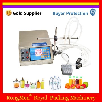 Double Heads Liquid Filling Machine Two Nozzles Filler Electric Digital Control Pump 0-4000ml For Perfume Water Juice Drinking