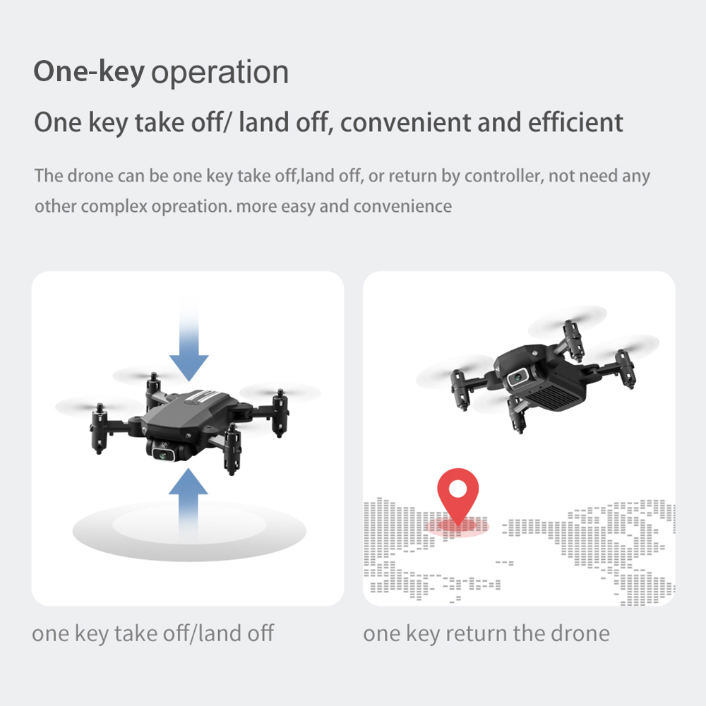 Mini Drone 4K HD FPV Wide Angle for Adults WiFi FPV Drone Camera with Gravity Sensor Altitude Hold Foldable Quadcopter RC Drone