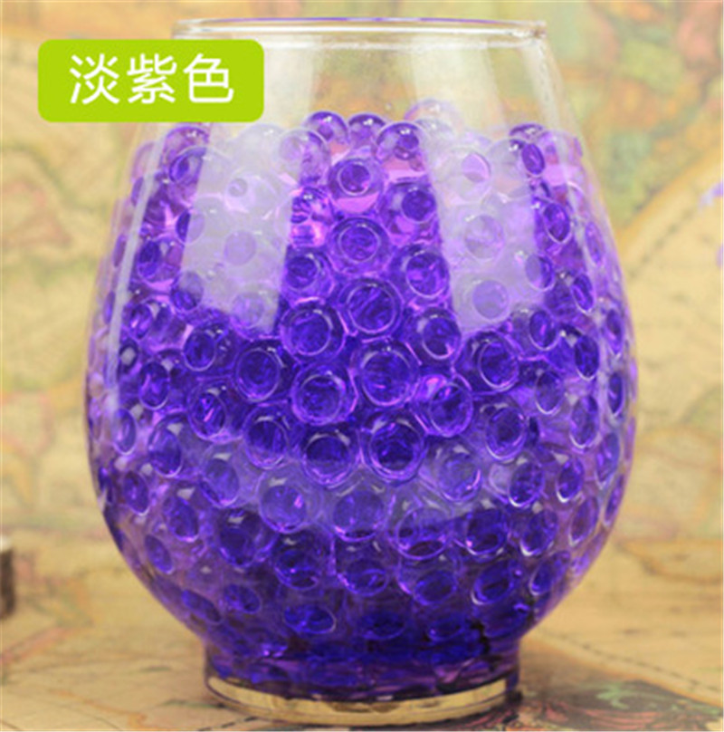 100pcs 9-11mm Multi Colors Crystal Soil Grow Up Water Beads Cute Hydrogel Magic Gel Sea Babies for Vase Decoration