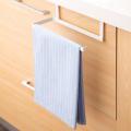 Creative Cabinet Free Punch Paper Holder Kitchen Paper Rack Creative Plastic Film Shelf Paper Towel Rack Storage Rack