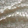 Lt Pink Milky Yarn 3D Embroidery Fabric
