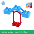 Arched swing blue