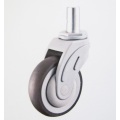 Anit-static medical solid stem caster wheel