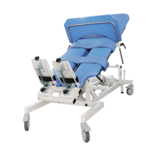 Blue ford tilt table medical vertical rehabilitation bed