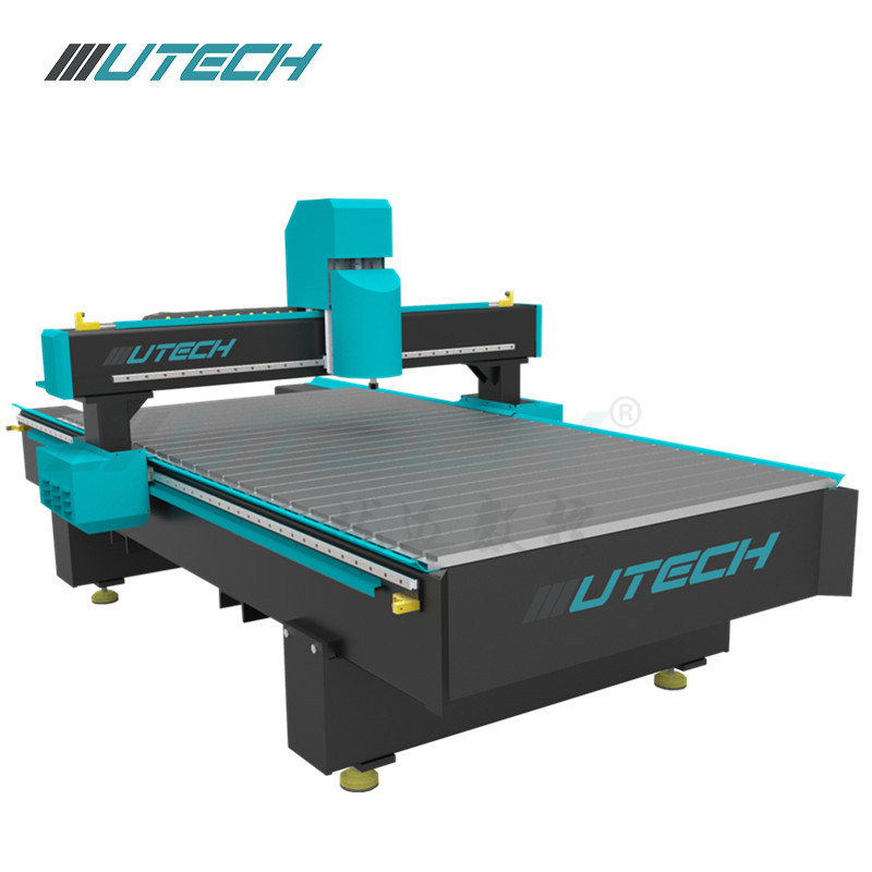 UTECH Promotion price 3 axis wood furniture making machine with T-slot table