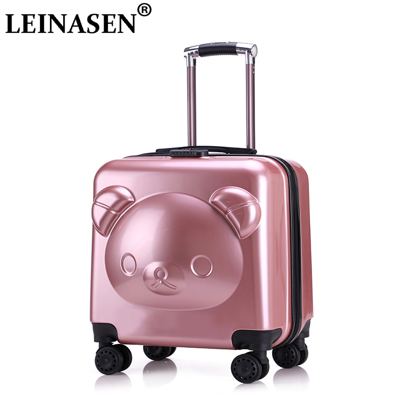 New suitcase ABS+PC luggage set series 18" 20" inch trolley suitcase travel bag child luggage bag Rolling luggage with wheel