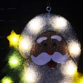 2D xmas Santa clause motif lights - 21 in. Tall navidad light bar decoration party lights outdoor luces navidad 2018