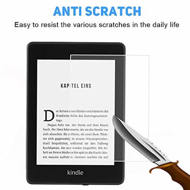 9H Tempered Glass Screen Protector for All-New Kindle Paperwhite 2018 10th Generation