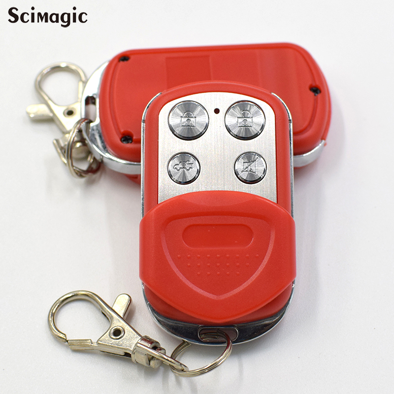 433Mhz Remote Control Copy Code Remote 4 Channel Electric Cloning Gate Garage Door Auto For 433.92 Fixed code 1527 Learning code