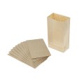 10pcs Paper Bag Brown Kraft Paper Bag Gift Bags Packing Biscuits Candy Food Bread Cookie Bread Nuts Snack Baking Package