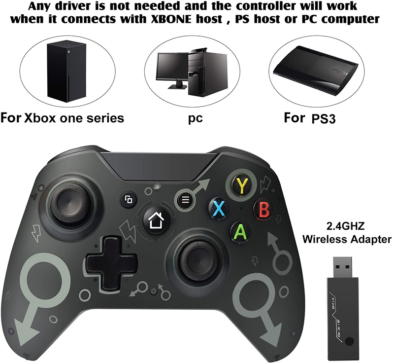 Wireless Android Gamepad 2.4GHZ Wireless Joystick Game Controller Bluetooth Joystick For Mobile Phone Tablet TV Box For Xbox One