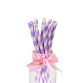 purple straw 25pcs