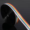 UEETEK 5M 10 Pin Rainbow Flat Ribbon IDC Wire Cable For Digital Product PC Detecting Instruments