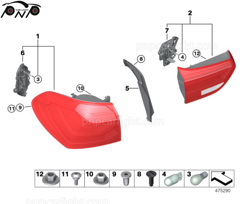 F52 Rear Light