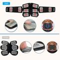 Body Building Fitness Equipments Electric Muscle Toner Machine Wireless Toning Belt 6 Six Pack Abs Fat Burner