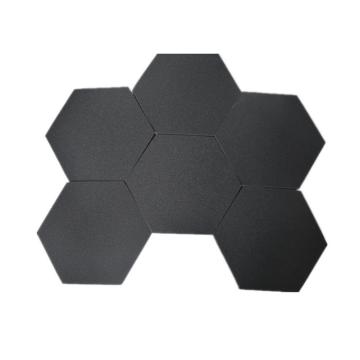 6PCS Acoustic Panels Hexagon Acoustic Treatment Panels Eco-friendly Polyester Material Acoustic Wall Panels For Home & Offices