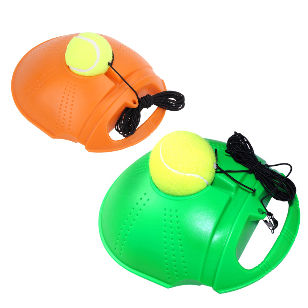 2018 Top Quality Tennis Training Primary Tool Exercise Tennis Ball Self-study Rebound Ball Tennis Trainer Baseboard dropshipping