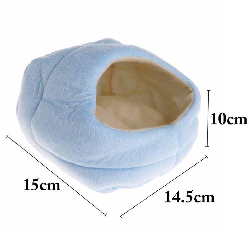 Mini Small Pet Hamster Bed Nest House Winter Warm Squirrel Hedgehog Rabbit Chinchillas Mattress House Nest Hamster Accessories