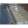 Customized Basswood Wood Shutters Bi-fold Plantation Sliding Shutters ws2007