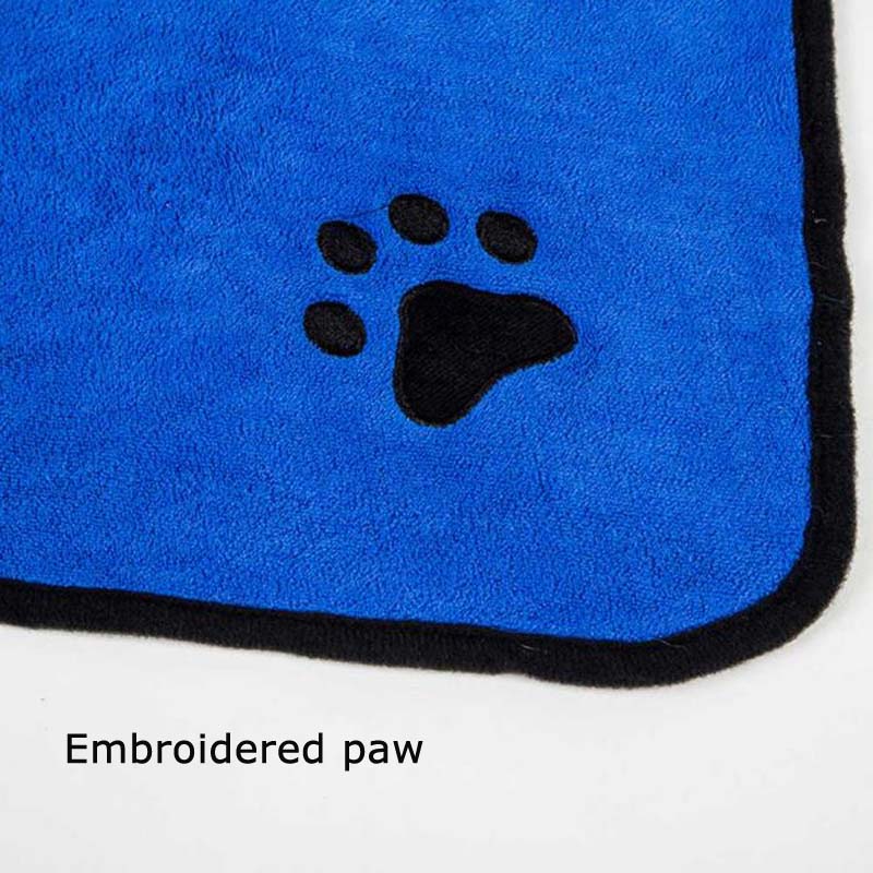 MySudui Absorbent Quick Dry Pet Dog Bath Towel Bathrobe Cat Drying Towel Microfiber Warm Dog Clothes Paw Grooming Dog Supplies