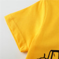 Tees Tops for Boys Cotton Cartoon Children Clothes Excavator T shirts Baby Boys Summer T shirt Kids Boys Clothes