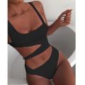 Women's Summer Swimwear Solid One Piece Of Swimsuit Bikini Beachwear Female Swimming Bathing Suit 2021 Hot Sexy Biquini &xs