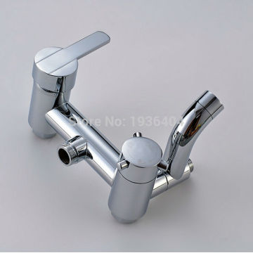 Bathroom Shower Mixer In Wall Shower Faucet Hot and Cold Mixing Valve Chrome Polish Bathroom Shower Set CS1003