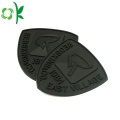 Personalized Shield Logo Badge Black Clothing Brand Label