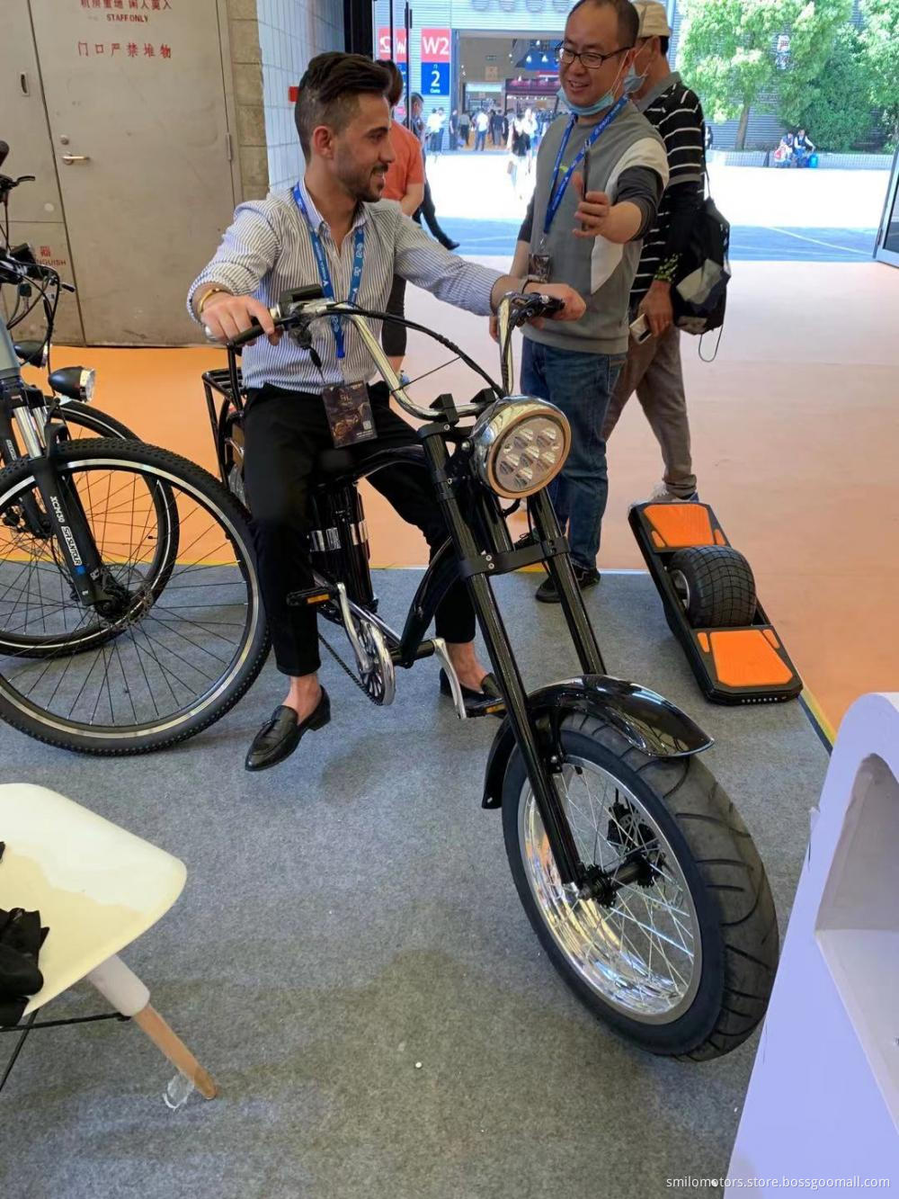 fashion design products electric chopper bike 1000w