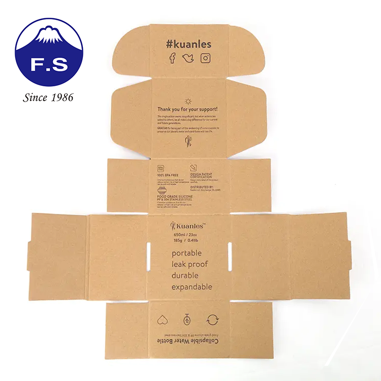 Cardboard Packing Eco Friendly Shipping Boxes With Logo