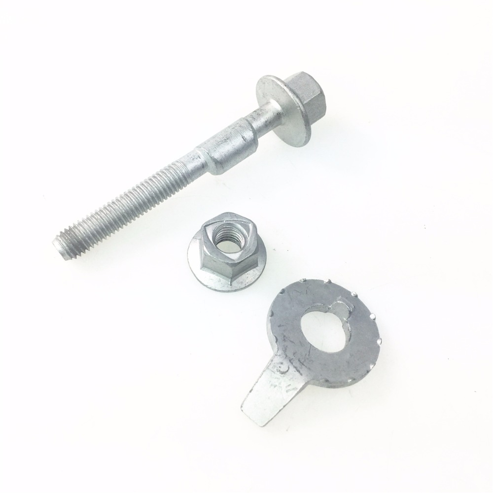 STARPAD For auto parts four wheel alignment tire screw adjustment camber bolt silver 12.9 bolt -10mm (single mat) 2pcs