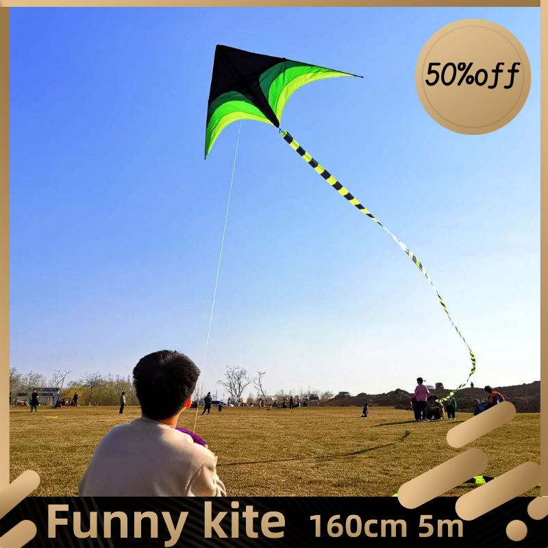 5m long tail extra large kite line stunt children kite toy kite flying long tail outdoor fun sports education gift adult kite