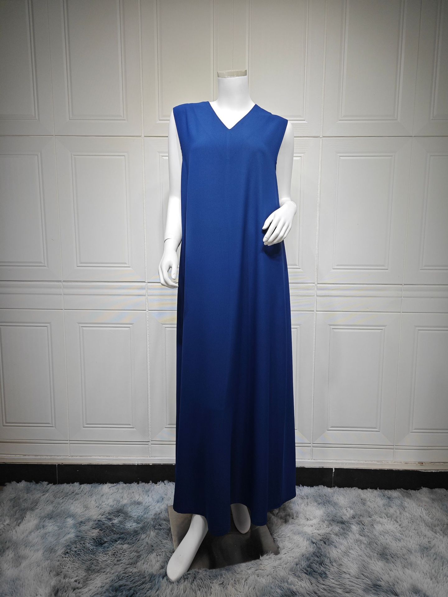 Embroidered Beaded Abaya Set AB445 (8)