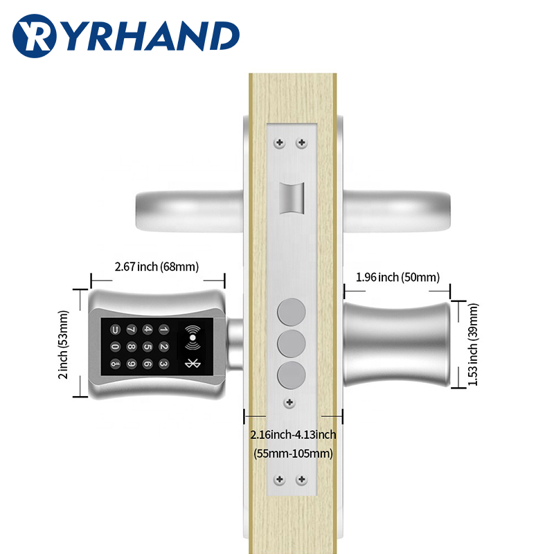 Smart Lock DIY keyless double replacement cylinder lock TT lock app WiFi euro cylinder smart locks
