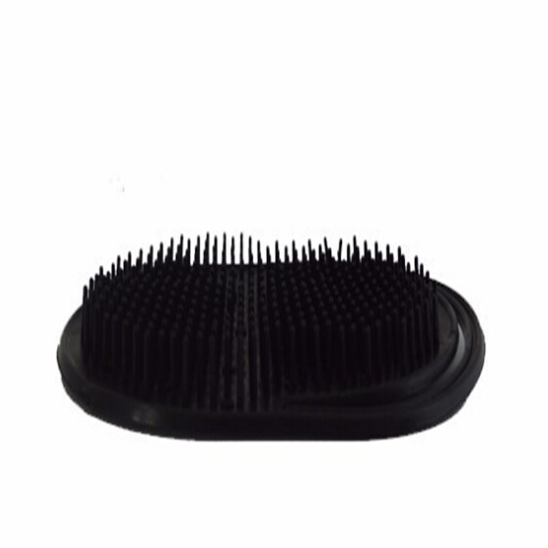 1 PCS Shampoo Comb Pocket Men Beard Mustache Palm Scalp Massage Black Hair Care Travel Portable Hair Comb Brush Styling Tools