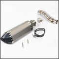 Motorcycle Exhaust System Middle Mid Link Pipe Exhaust Tip Muffler Pipe for Honda CBR300 CB300R CB300F