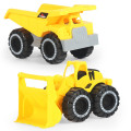 Funny Simulation Deformation Engineering Truck Excavator Child Inertial Construction Vehicle Toy Stall Inertia Boy Beach#P3