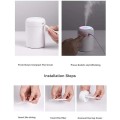 Portable 300ml Humidifier Usb Ultrasonic Dazzle Cup Aroma Diffuser Cool Mist Maker Air Humidifier Purifier With Night Light#dg4