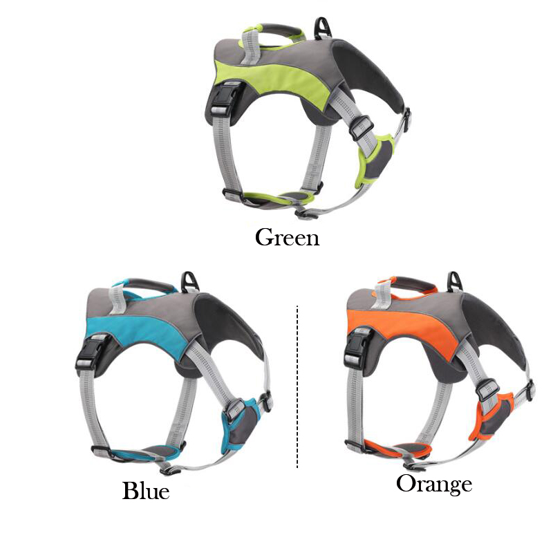 Reflective Harnesses For Small Dogs Adjustable Pet Training Product Chihuahua Pug Dog Harness Vest Outdoor Protective Harnesses