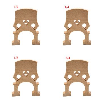 1 Pc Exquisite Cello Bridge 4/4 3/4 1/2 1/4 1/8 Top Quality Maple Wood