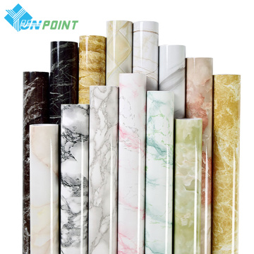 Modern Marble Sticker Bathroom Waterproof Wall Sticker Kitchen Bar Counter Decorative Film Furniture Self-adhesive PVC Wallpaper