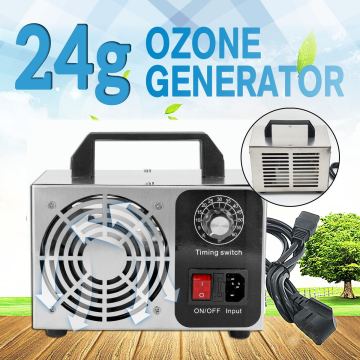 10g/24g Ozone Generator Ozonator Machine Home Air Purifiers Air Cleaner Portable O3 Ozon Generator Ozanizer with Timer Control