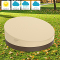 Waterproof Outdoor Garden Furniture Covers Rain Snow Dust Covers UV Protection Round Daybed Sofa Table Chair Dust Proof Cover