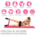 3 Colors Resistance Strap 0.35-1.1mm Yoga Resistance Rubber Bands Fitness Equipment Pilates Elastic Exercise Bands Pull Rope