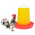 Chicken Poultry V-shaped Entrance Feed Bucket Outdoor Practical Bird Feeder Drinker Plastic Seed and Water DispenserDrop Ship