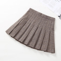 High Waist Soft Student Uniform Mini Girls Pleated Skirt Plaid Princess Party Clothing School Skirts Children Clothes for Kids